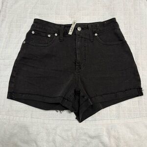NWT Madewell curvy high rise denim shorts